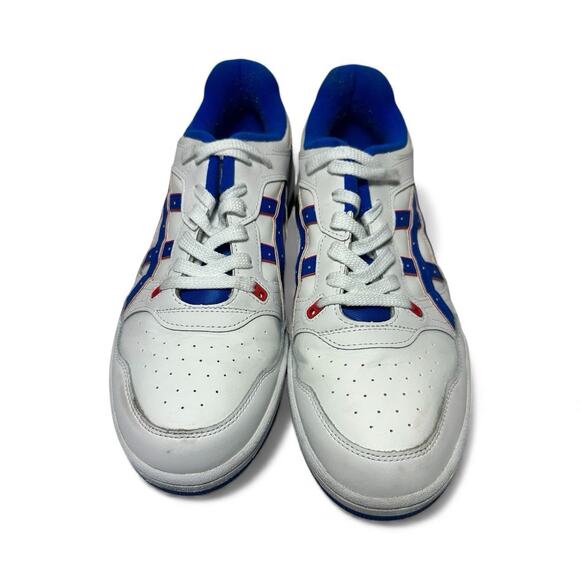 Asics EX89 Knicks 1201A476 Low Top White Blue Sneakers Shoes Men's size 11 M - Picture 2 of 11
